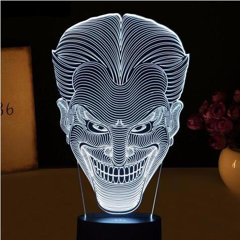 Lampe LED 3D couleur USB