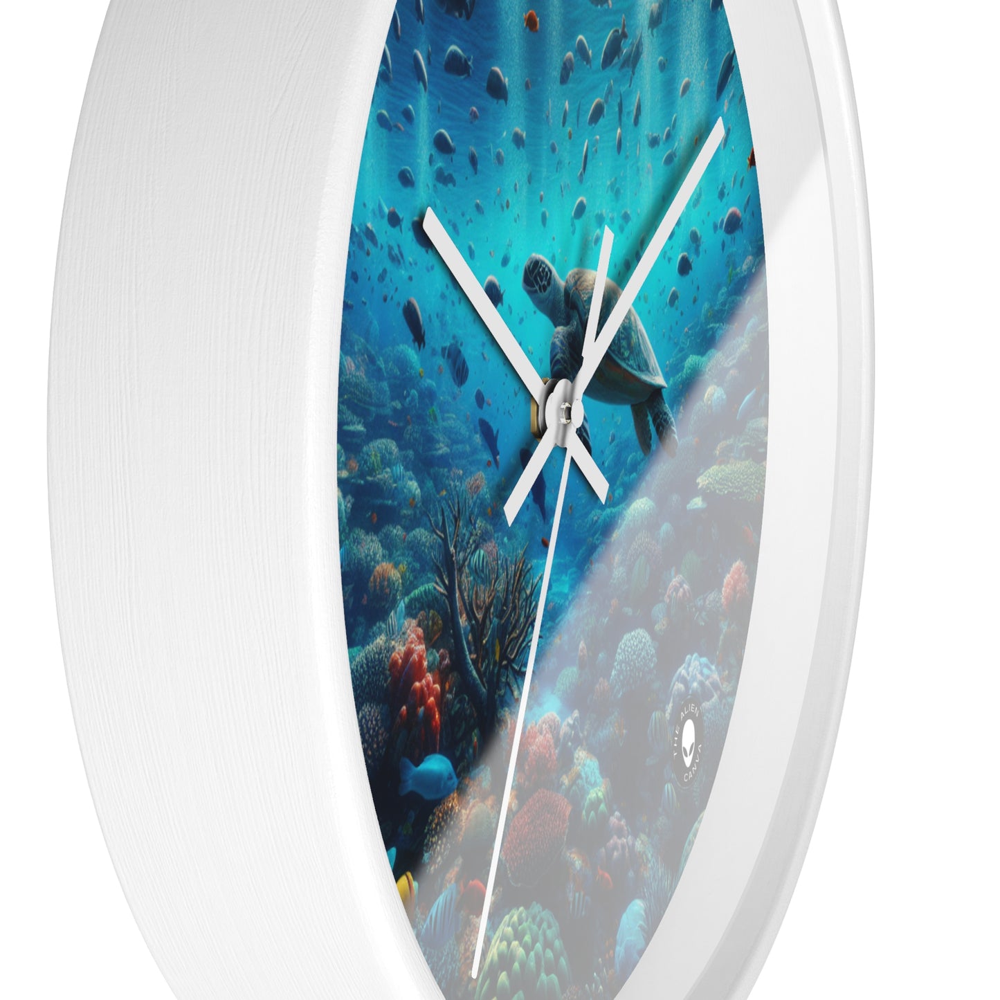 "Underwater Wonderland" - The Alien Wall Clock