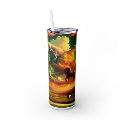 "Skyborne Realms" - Vaso delgado con pajita Alien Maars® de 20 oz