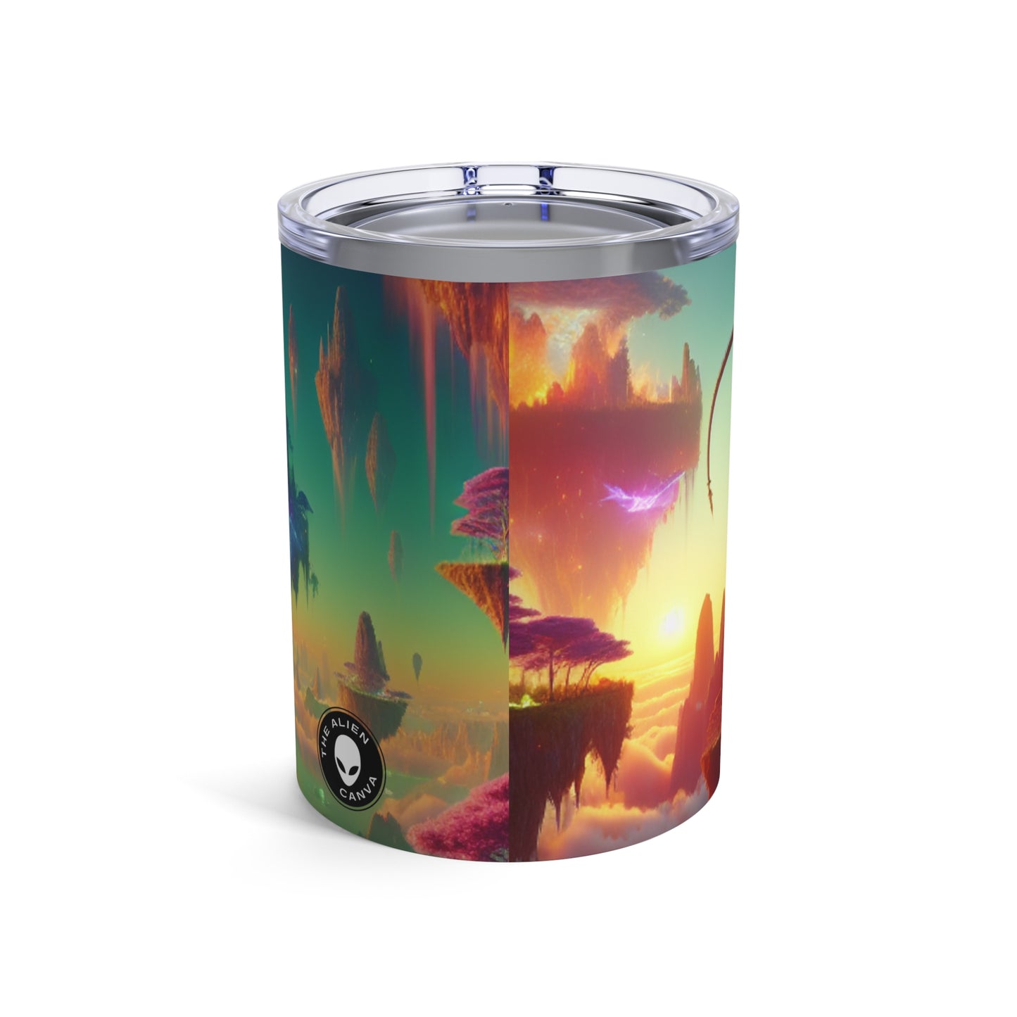 "Dragon's Flight in the Fantastical Realm" - The Alien Tumbler 10oz