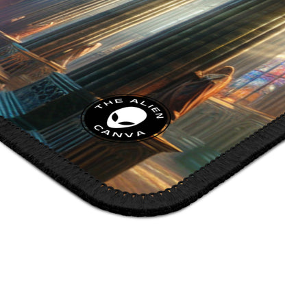 Ombres de la Cathédrale Gothique - The Alien Gaming Mouse Pad Gothic Art