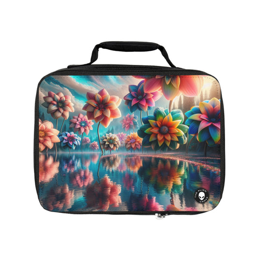 "Enchanted Waters: A Floral Dreamland"- The Alien Lunch Bag