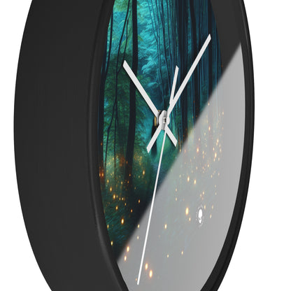 "Enchanted Vigil" - The Alien Wall Clock