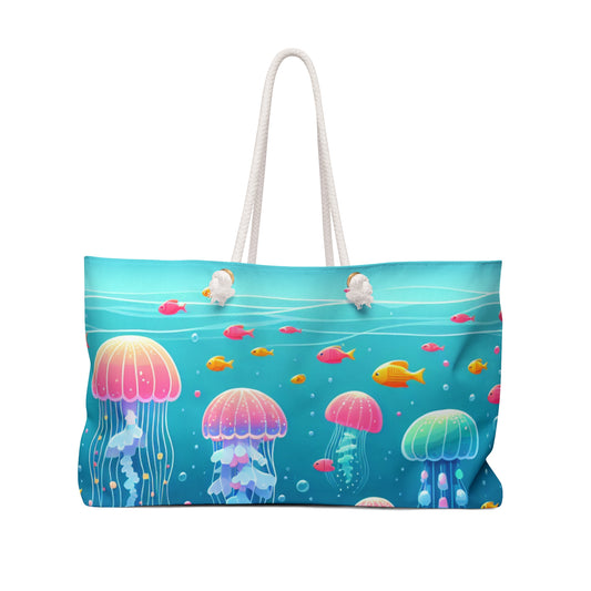 "Enchanting Underwater Symphony" - The Alien Weekender Bag