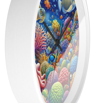 "Tropical Paradise: Underwater Wonderland" - The Alien Wall Clock