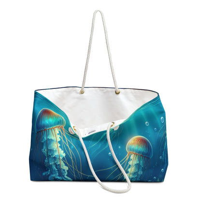 "Beneath the Waves: A Hidden Treasure" - The Alien Weekender Bag