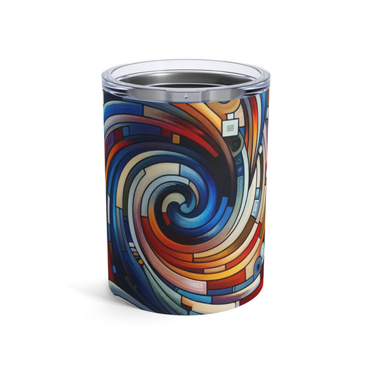 « Harmony in Motion : A Kinetic Exploration » - The Alien Tumbler 10oz Kinetic Art