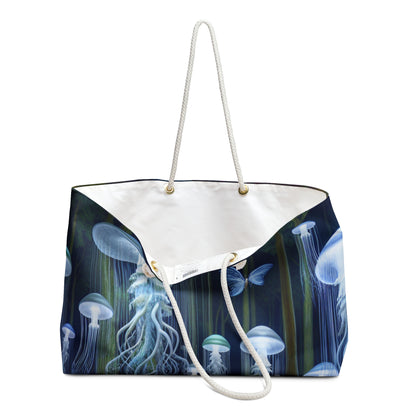 "Jellyfish Grove: Un bosque de fantasía luminiscente" - The Alien Weekender Bag