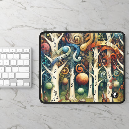 "Melodic Enchantment: The Instrumental Forest" - The Alien Gaming Mouse Pad