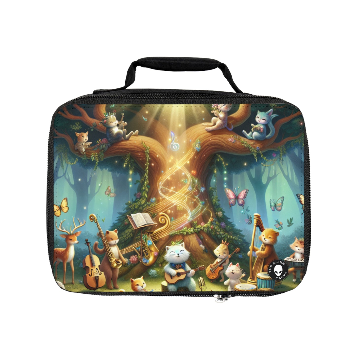 "Enchanted Forest Jam"- The Alien Lunch Bag