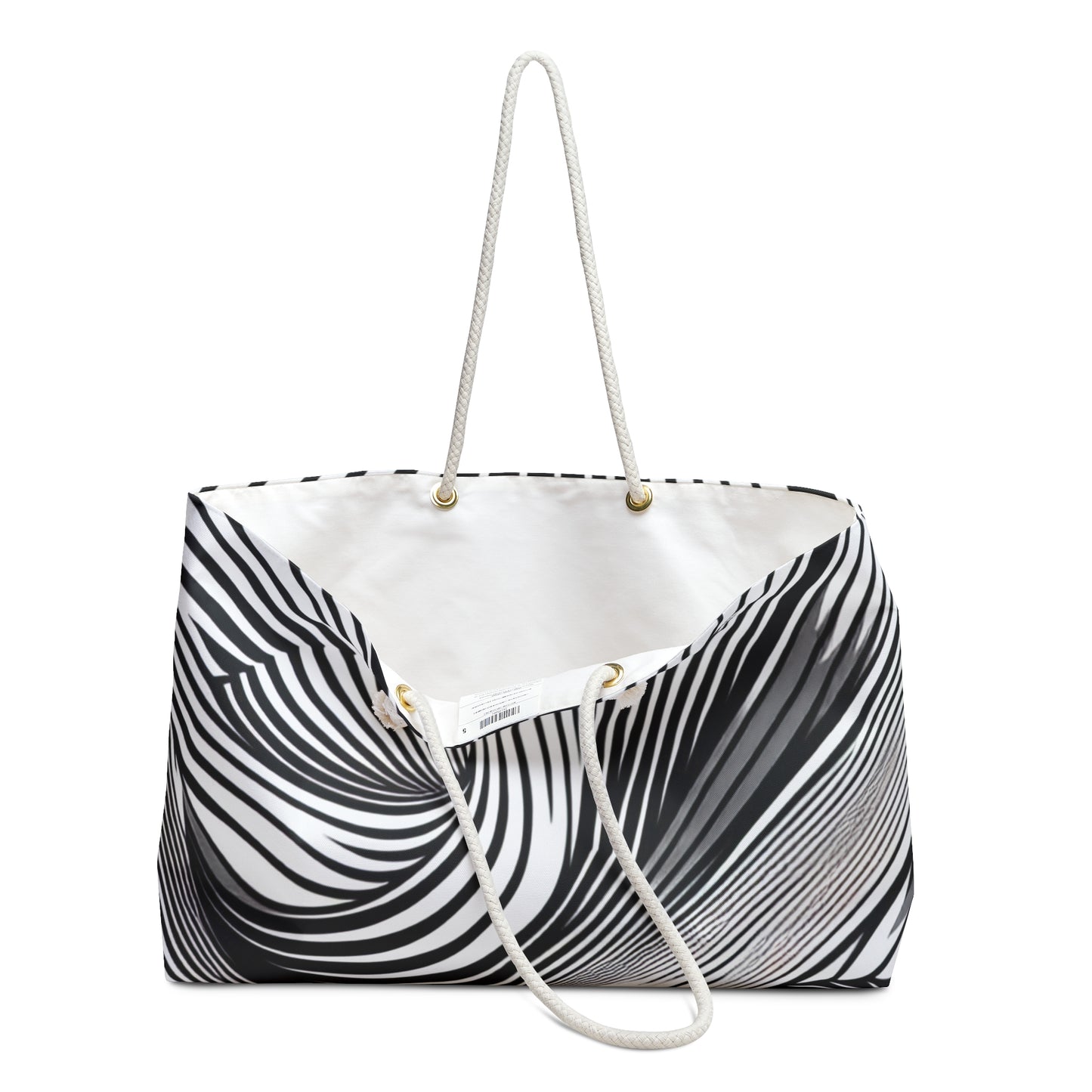 "Motion Embodied: Exploring Dynamic Illusion through Op Art" - The Alien Weekender Bag Op Art