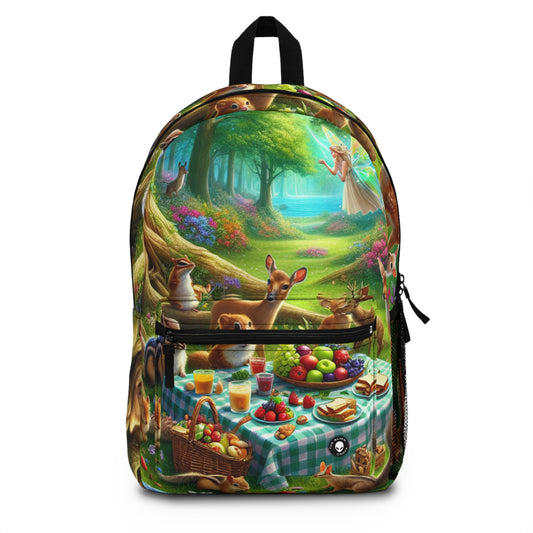 "Enchanted Forest Picnic: A Magical Gathering" - The Alien Backpack