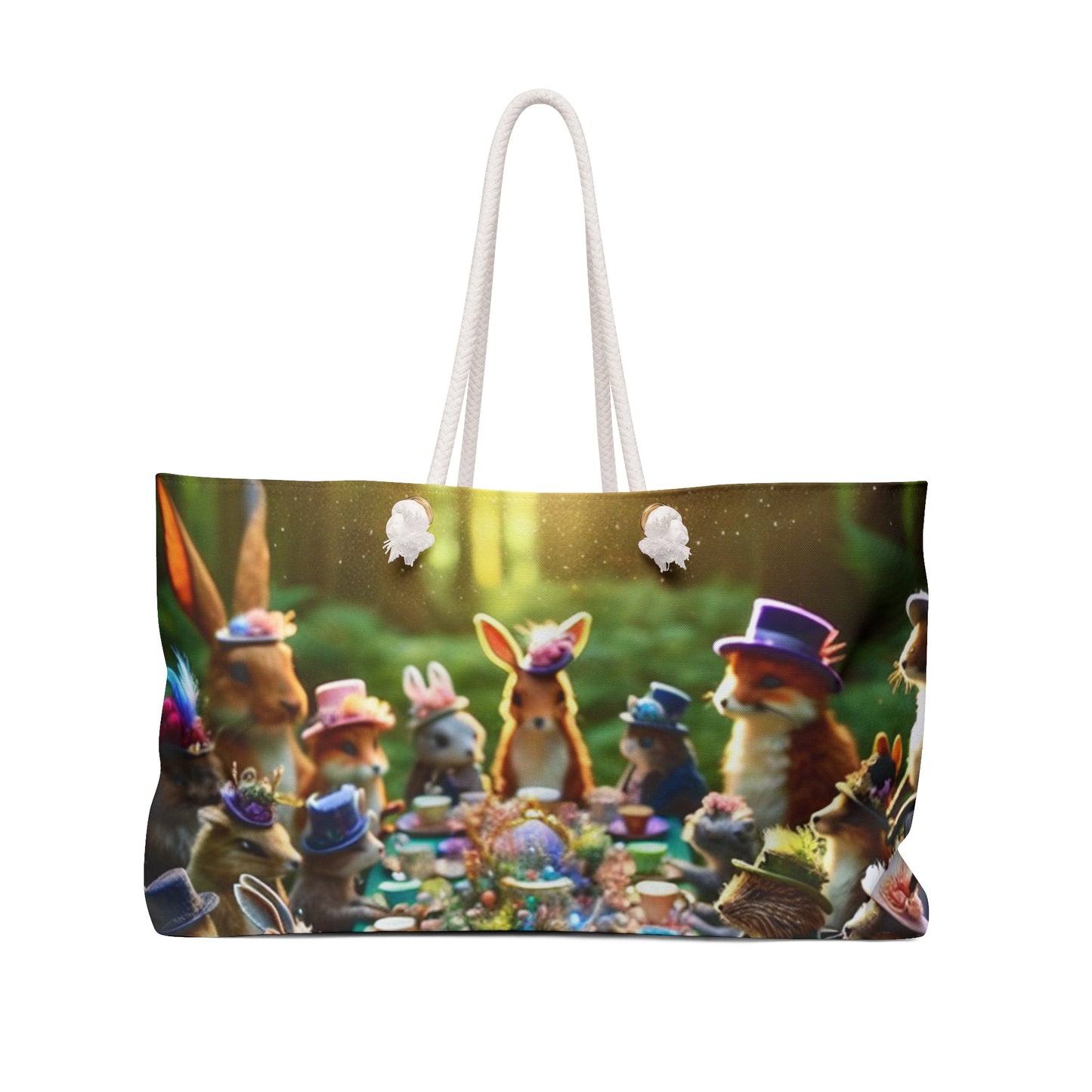 "Fiesta del té encantada en el bosque" - The Alien Weekender Bag