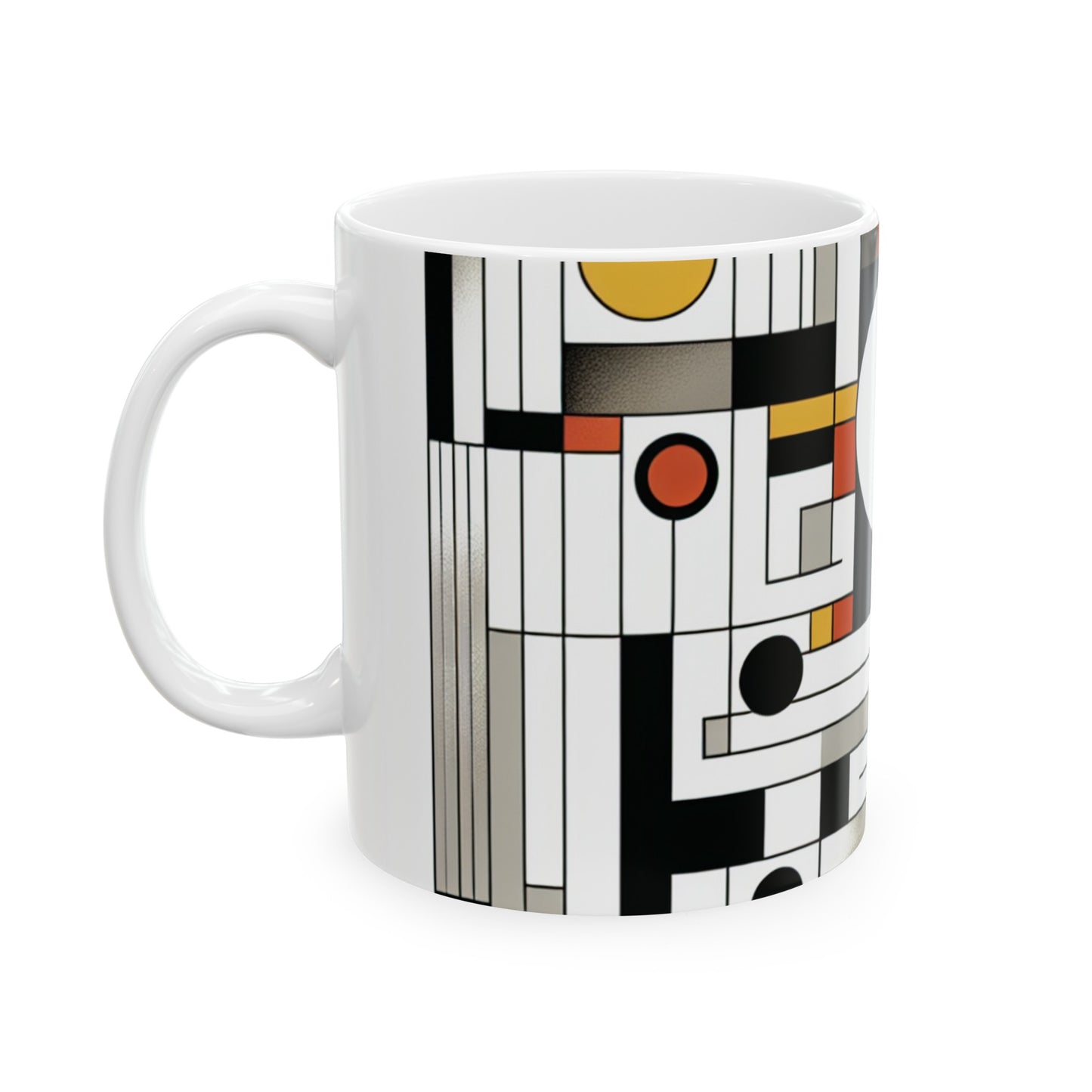 "Equilibrio en abstracto: suprematismo geométrico" - The Alien Ceramic Mug 11oz Suprematism