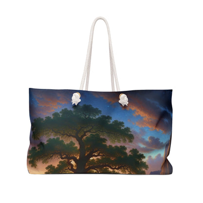 "The Storm's Embrace: A Romantic Landscape" - The Alien Weekender Bag Romanticism