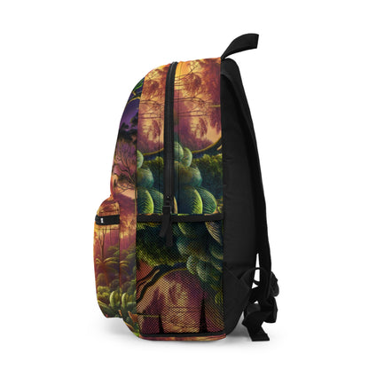 "Dusk in the Jungle: A Wild Encounter" - The Alien Backpack