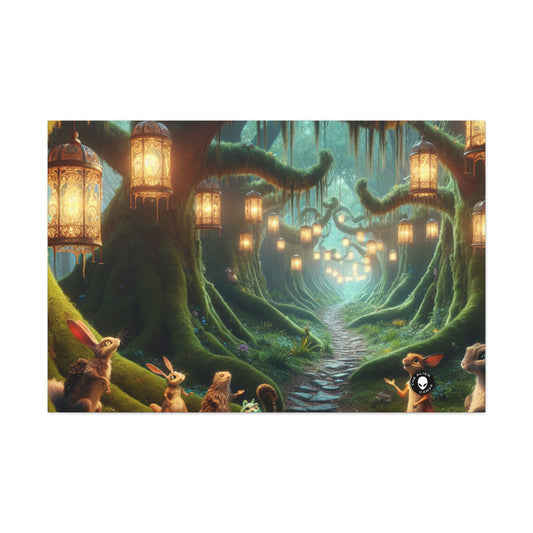 "Enchanted Forest Adventure" - The Alien Canva