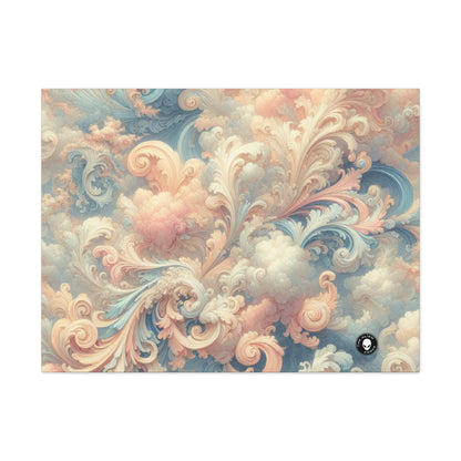 "Rococo Reverie: A Luxurious Ballroom Scene" - The Alien Canva Rococo