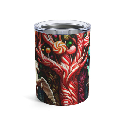 "Dulce capricho del bosque": vaso extraterrestre de 10 oz