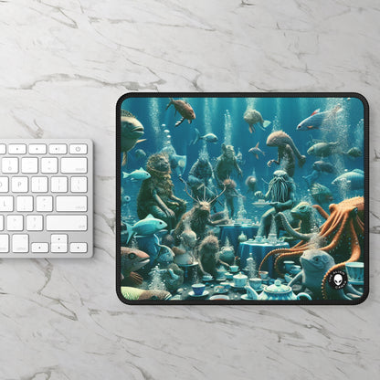 "Tea Time in the Deep Blue Sea" - The Alien Gaming Mouse Pad