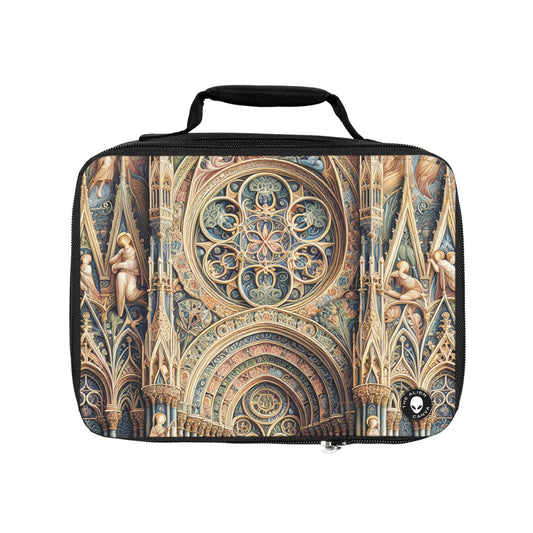 "Harmony of Angels: Celestial Serenade at Dusk"- The Alien Lunch Bag International Gothic