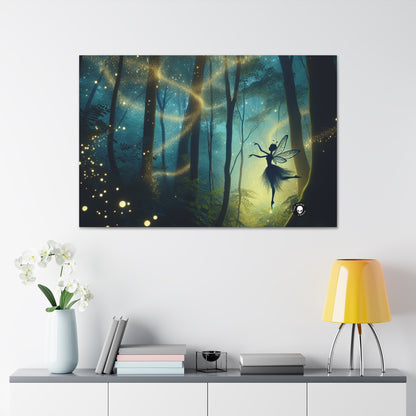 "Enchanted Forest: Firefly Dance" - The Alien Canva