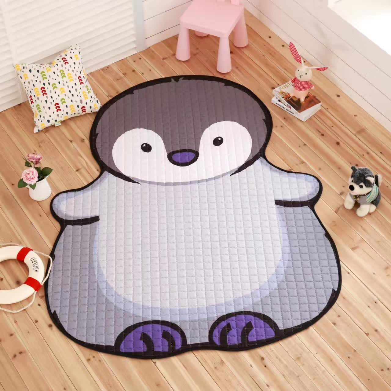 Jouets bébé tapis de jeu enfants tapis tigre blanc tapis en peluche pour salon décoration tapis de sol tapis de développement pour les enfants