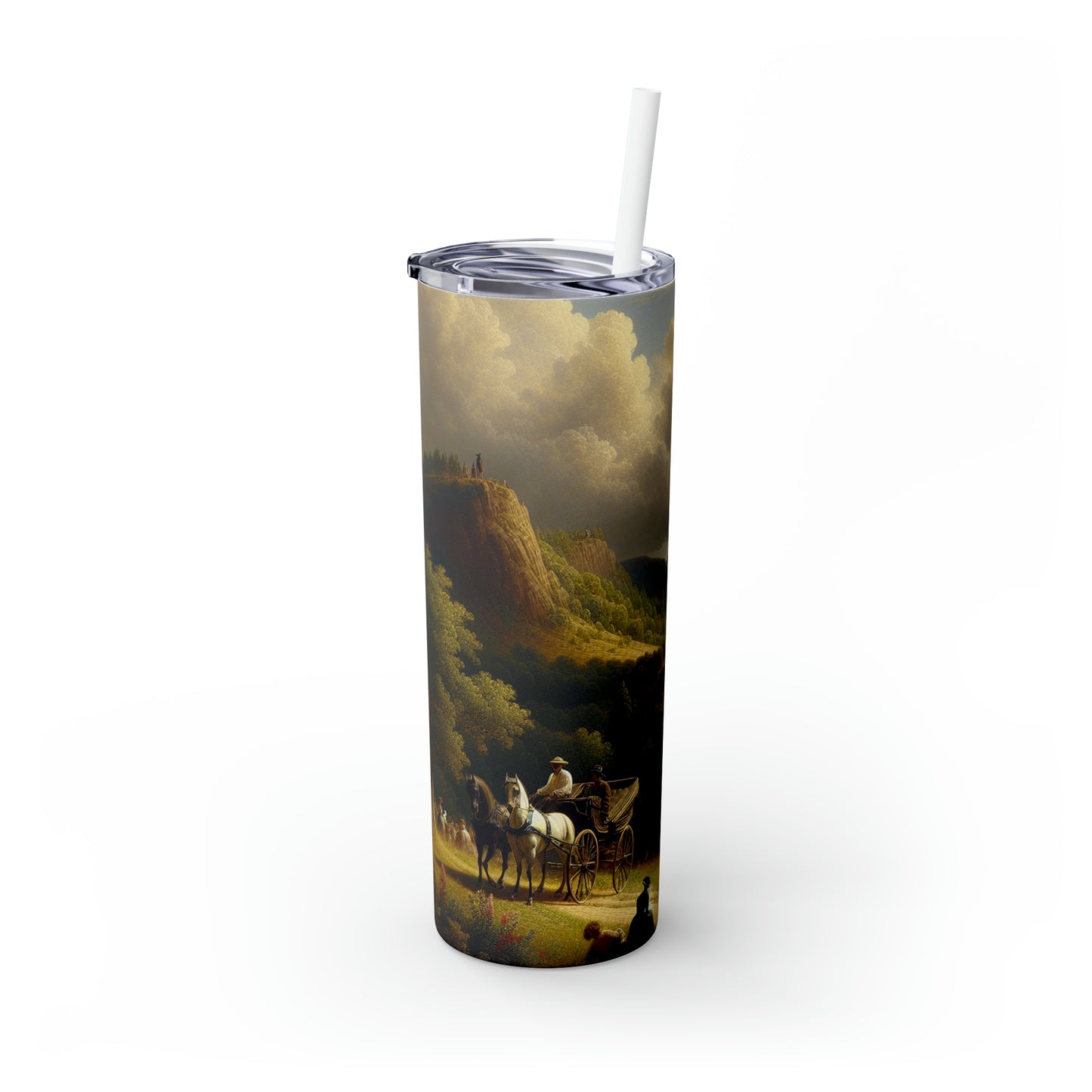 Everyday Treasures: Revealing the Artistic Beauty of Mundane Objects - The Alien Maars® Skinny Tumbler with Straw 20oz Realism