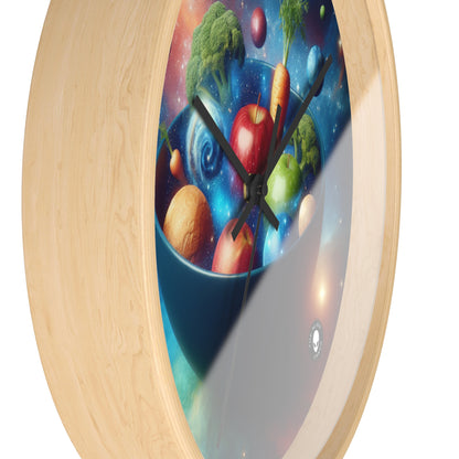 "Galactic Fruit Salad" - The Alien Wall Clock