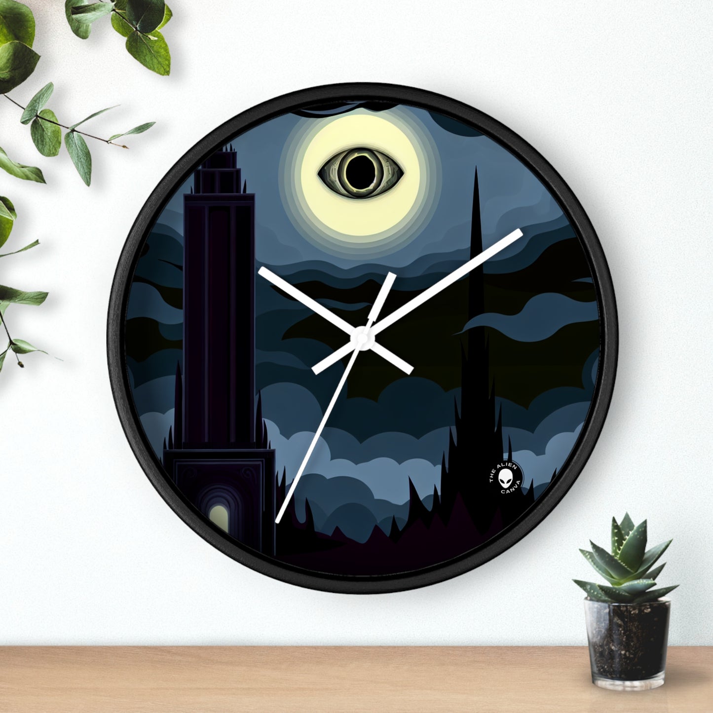 "Tour de la Terreur dans le Mordor" - L'horloge murale extraterrestre