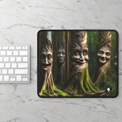 "The Chatty Forest: Conversations Among Trees" - The Alien Gaming Mouse Pad