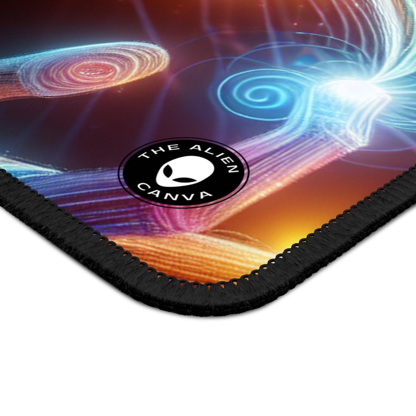 "Realmscape: An Infinite Virtual Odyssey" - The Alien Gaming Mouse Pad Virtual Reality Art