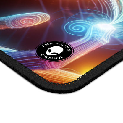 "Realmscape: An Infinite Virtual Odyssey" - The Alien Gaming Mouse Pad Virtual Reality Art