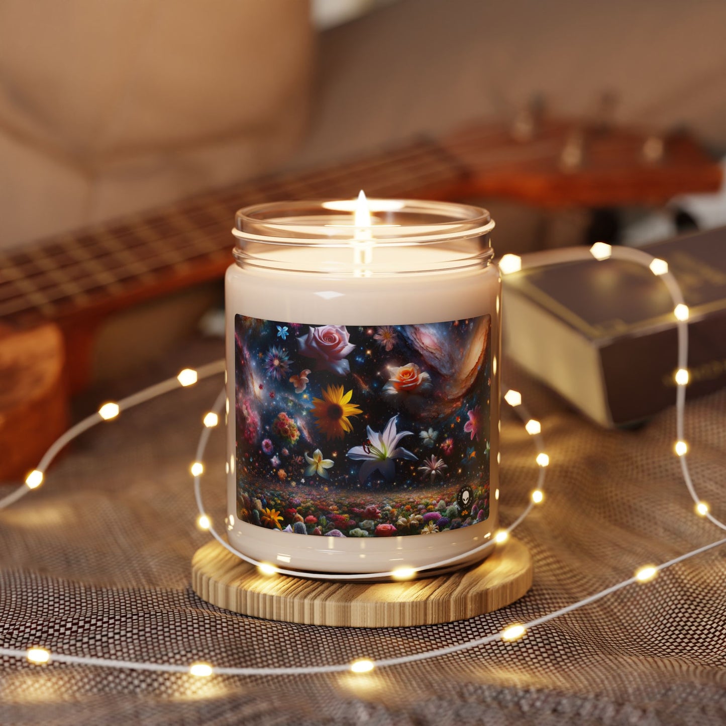 "Floral Constellations" - The Alien Scented Soy Candle 9oz