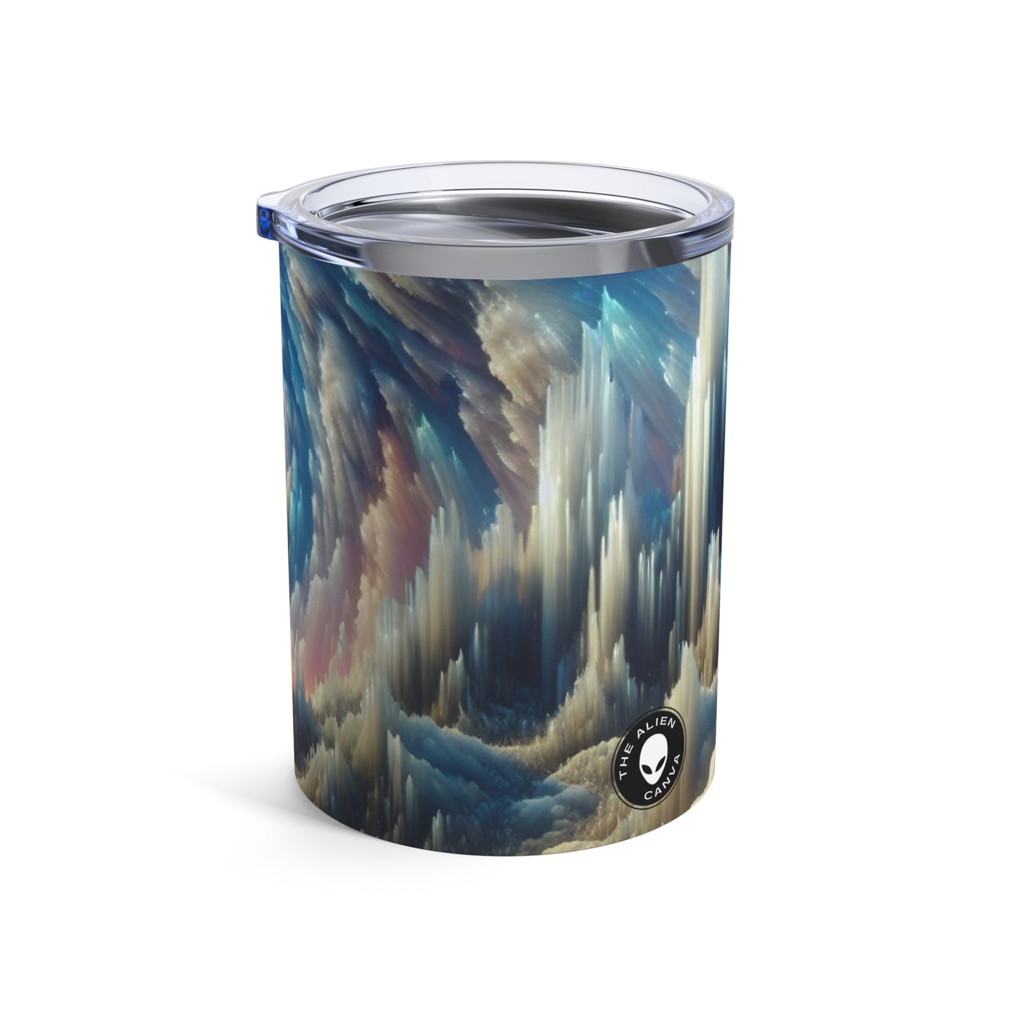 Crystal Peaks and Colorful Skies - The Alien Tumbler 10oz