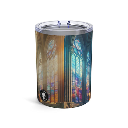 Shadows of the Gothic Cathedral - The Alien Tumbler 10oz Gothic Art