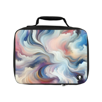 "Harmonie dans la nature : une abstraction lyrique" - Le sac à lunch Alien Abstraction lyrique