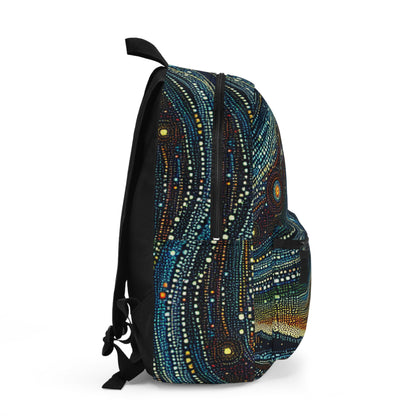 "Starry Dots: Un mosaico celestial" - La mochila alienígena