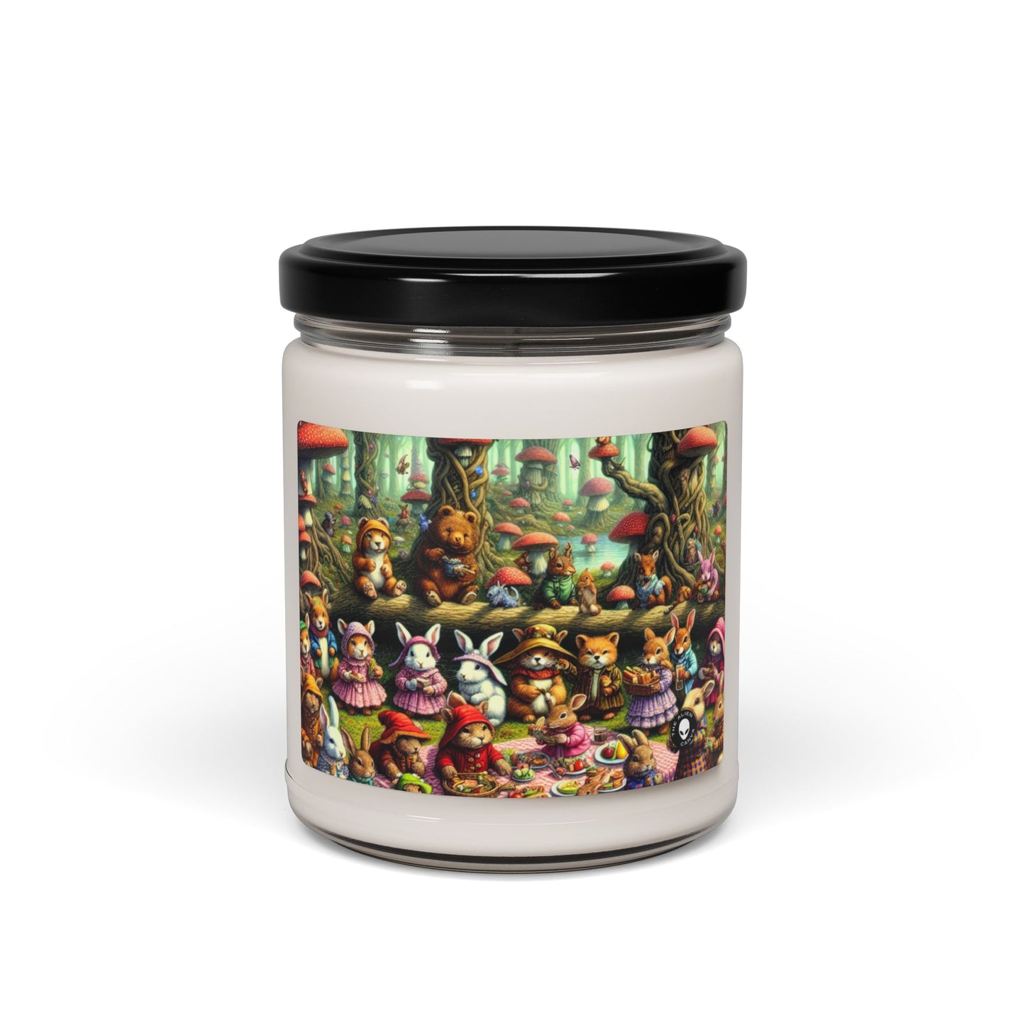 "Fantastical Forest Picnic: Animal Fashion Show" - The Alien Scented Soy Candle 9oz