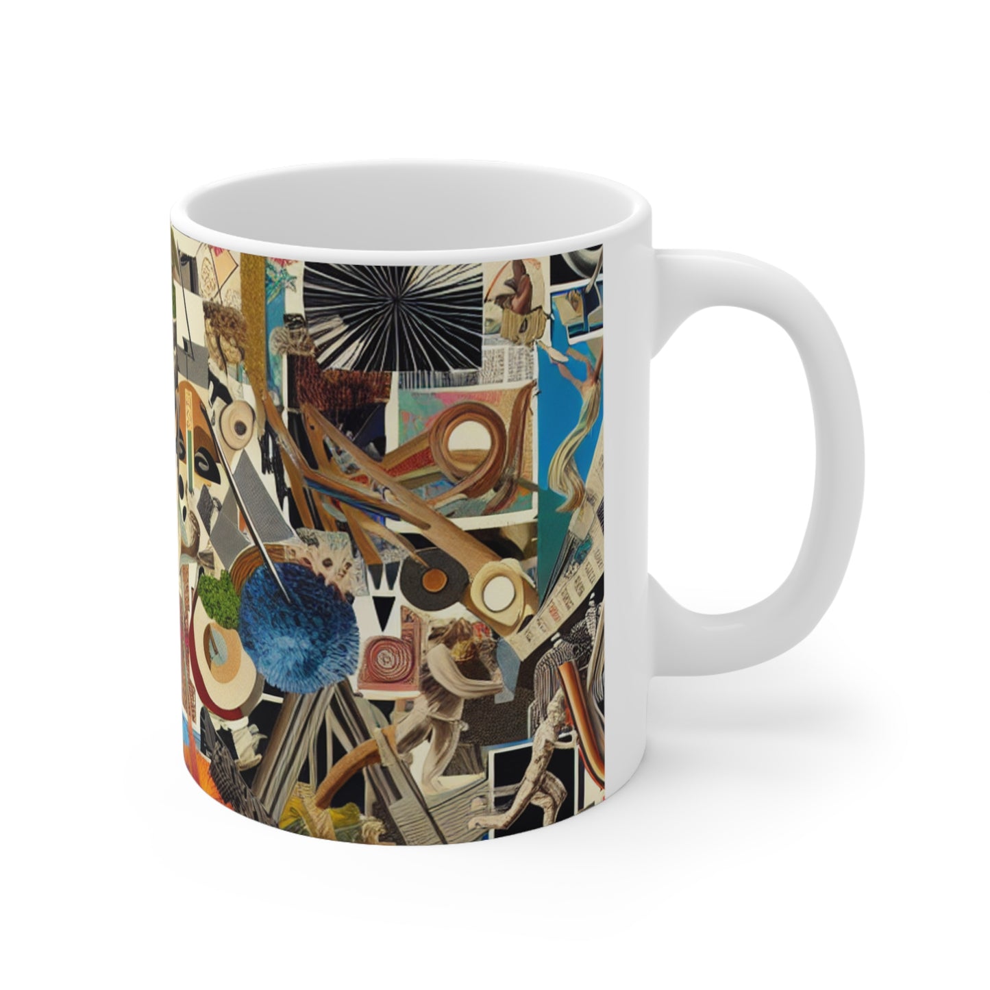 "Mysterious Poetry of the Natural World" - The Alien Ceramic Mug 11oz Dadaism Style