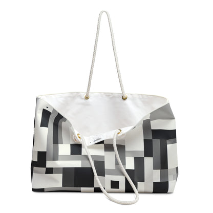 "Paysage urbain dans le cubisme analytique" - Le sac Alien Weekender Cubisme analytique