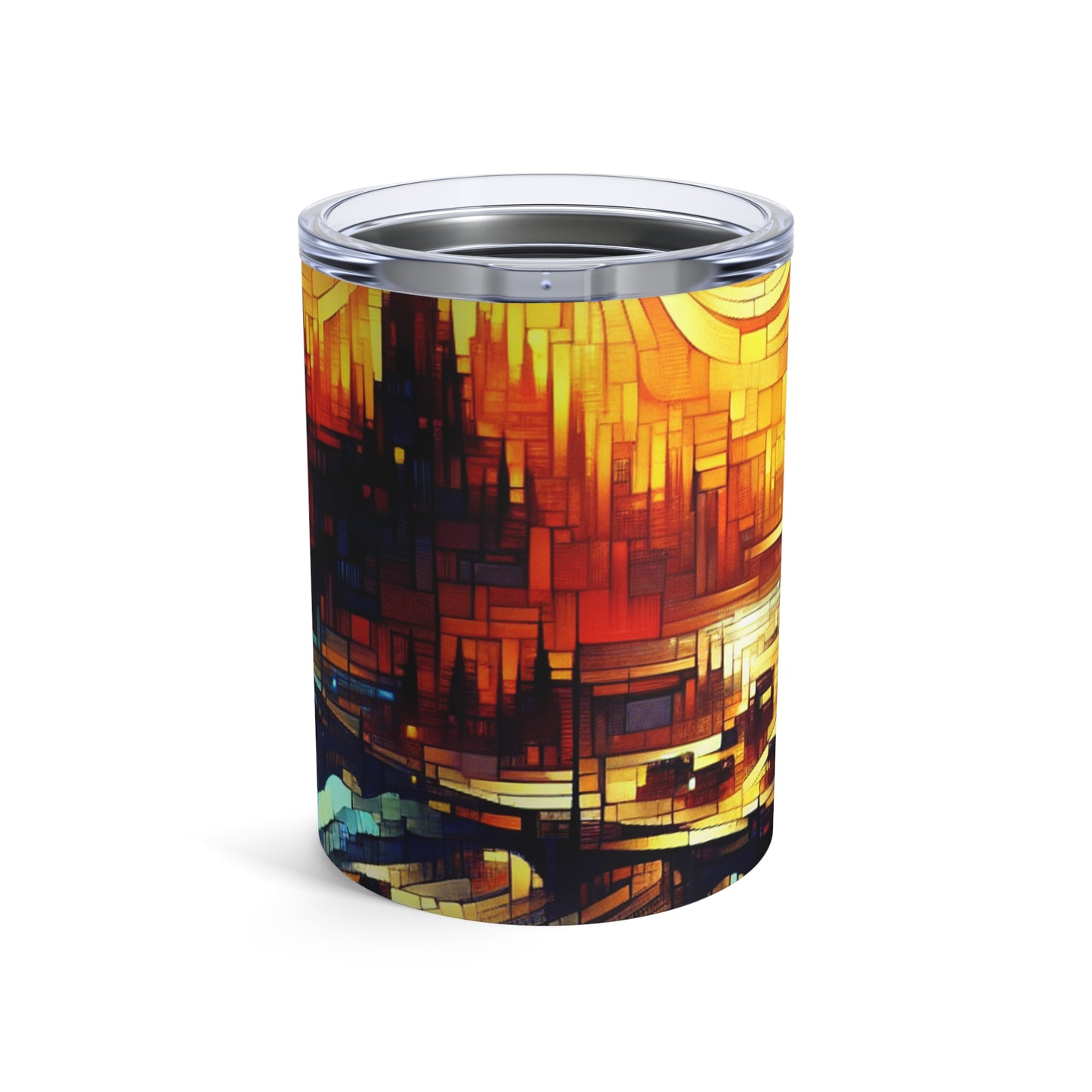 "Un mundo más allá: un paisaje de juego de fantasía épico" - The Alien Tumbler 10oz Video Game Art