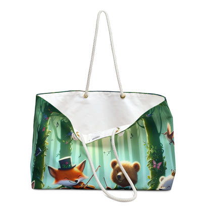 "Melodious Menagerie: Musical Animals in the Enchanted Forest" - The Alien Weekender Bag