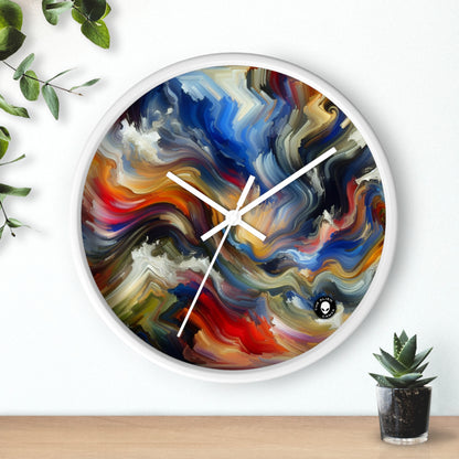 "Cacophony of Conflict" - The Alien Wall Clock Expressionism