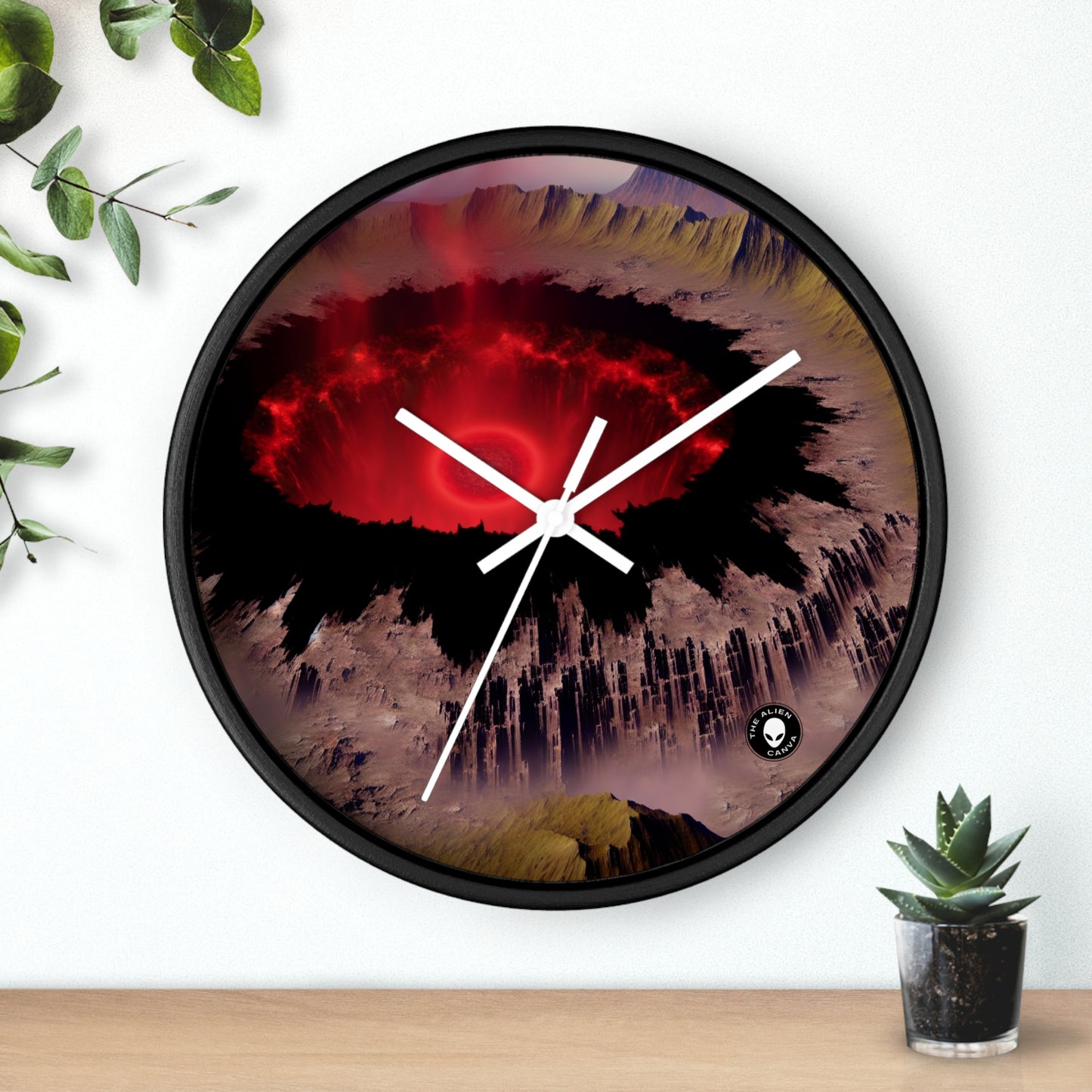 "Fallen Power: The Destruction of the Rings of Power" - The Alien Wall Clock