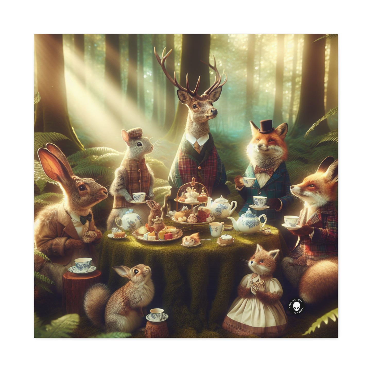 "Enchanted Tea Party" - The Alien Canva