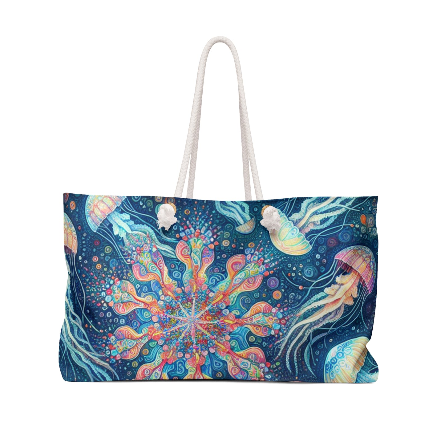 "Luminous Dance of the Deep" - The Alien Weekender Bag