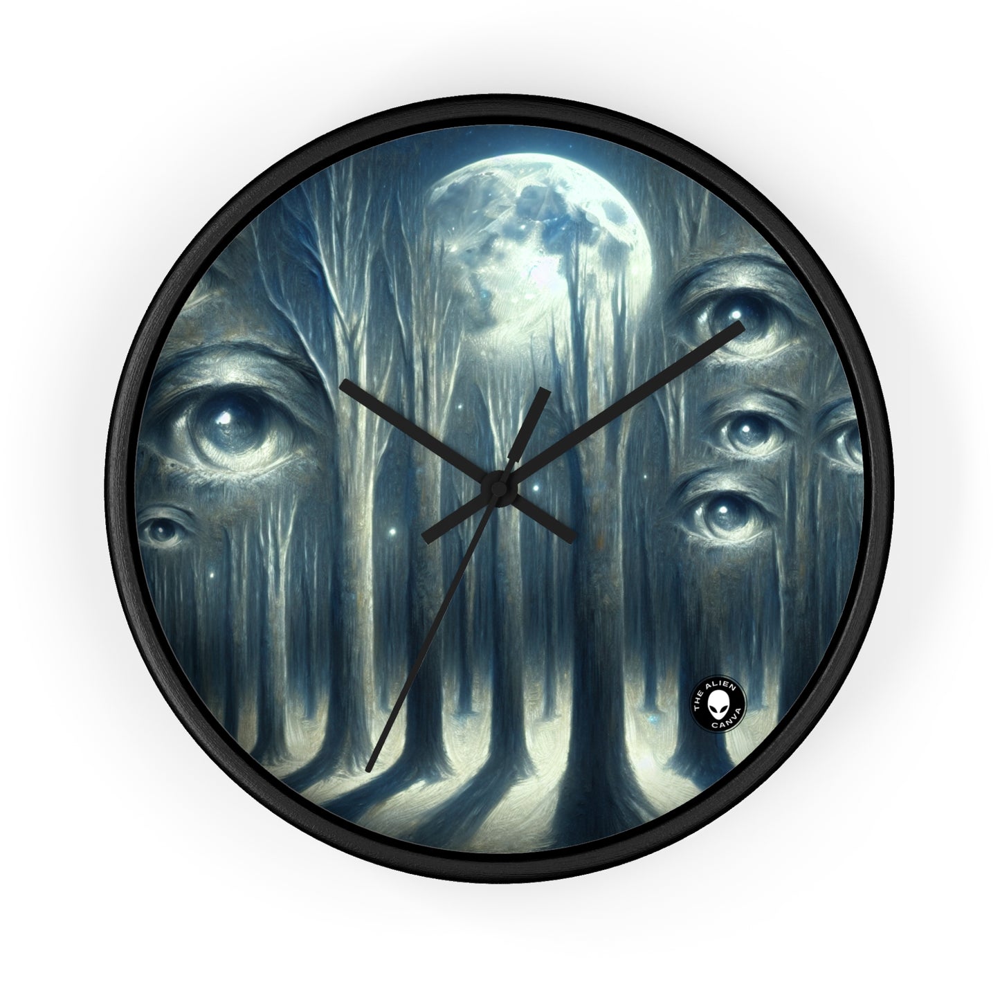 "The Watching Woods" - The Alien Wall Clock