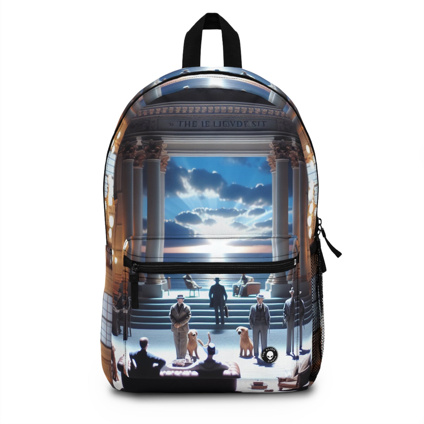 Title: "Ocean Symphony: A Photorealistic Ode to the Crashing Waves" - The Alien Backpack Photorealism