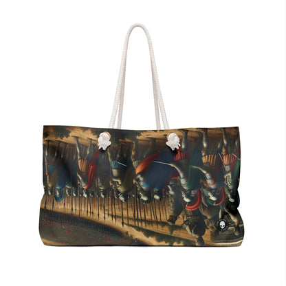 "Minerva sobre el campo de batalla del Renacimiento" - The Alien Weekender Bag Renaissance Art